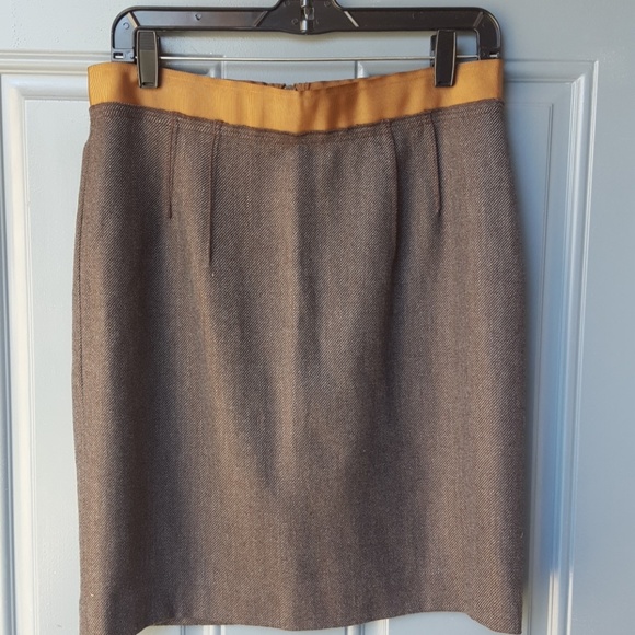 LOFT Dresses & Skirts - Loft skirt, wool tweed, size 6